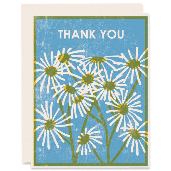 Daisies Thank You Card