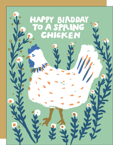 EGG PRESS - Spring Chicken Birthday
