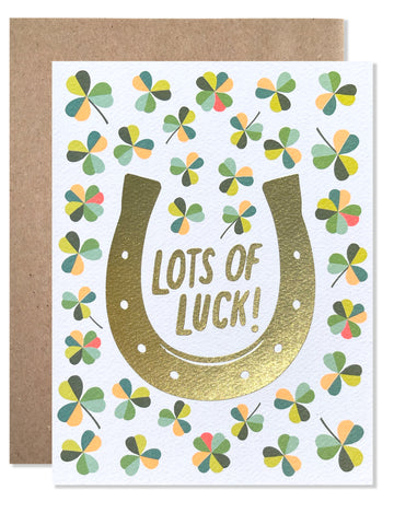 Everyday / Lots of Luck w Gold Foil - wholesale